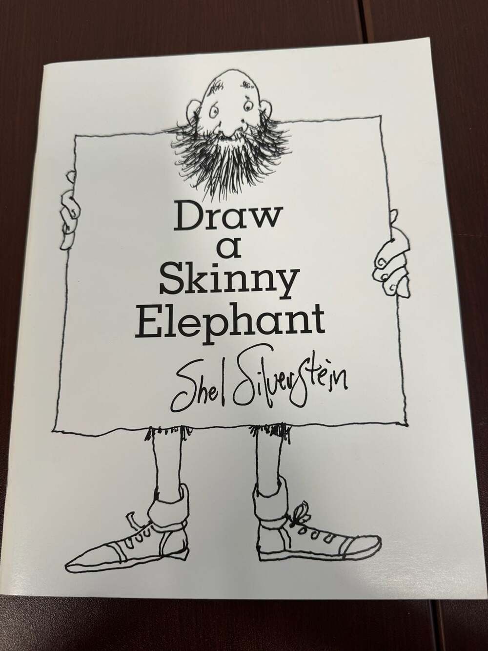Draw a Skinny Elephant by Shel Silverstein Softcover Book